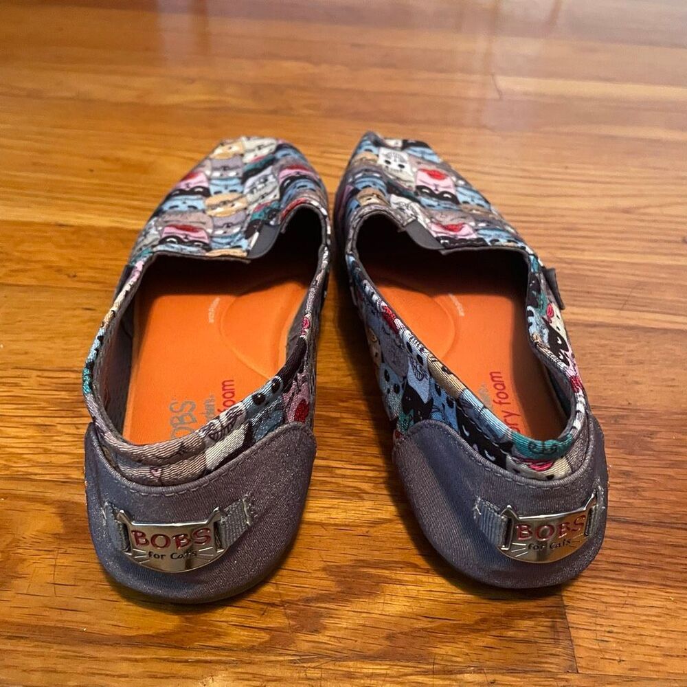 BOBS | memory foam cat slip ons W10 - Picture 8 of 8